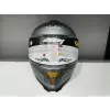 KASK SWAY SW-865 MAT GRİ GÜNEŞ GÖZLÜKLÜ