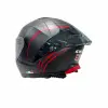 KASK SWAY SW 865 SPACE Black Red GÜNEŞ GÖZLÜKLÜ