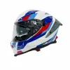KASK SWAY SW 865 TITAN White Blue Red GÜNEŞ GÖZLÜKLÜ