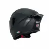 KASK SWAY SW 869 MATT BLACK (siyah camlı)