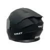KASK SWAY SW 912 MATT BLACK ÇENE AÇILIR