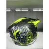 KASK SWAY X1-X SEUL BLACK/YELLOW ÇENE ÇIKAN