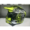KASK SWAY X1-X SEUL BLACK/YELLOW ÇENE ÇIKAN