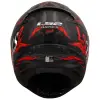 KASK LS2 RAPID 2 KAIJU MAT SİYAH-KIRMIZI-BEYAZ