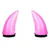 PROHES PH-346 IŞIKLI SARJLI KASK BOYNUZU PEMBE