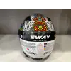 KASK SWAY SW 765 SPRING White ÇENESİZ