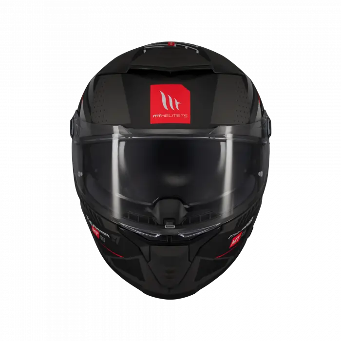 KASK MT THUNDER 4 SV LUMİNENCE D1 MAT GRİ/SİYAH
