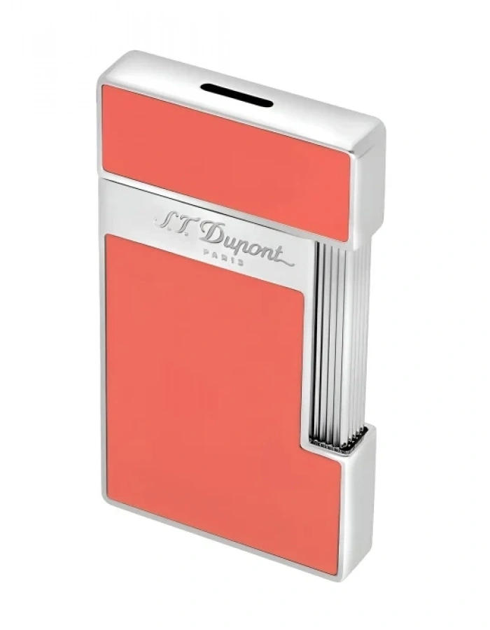 St Dupont Slimmy Chrome Pink Çakmak 28006