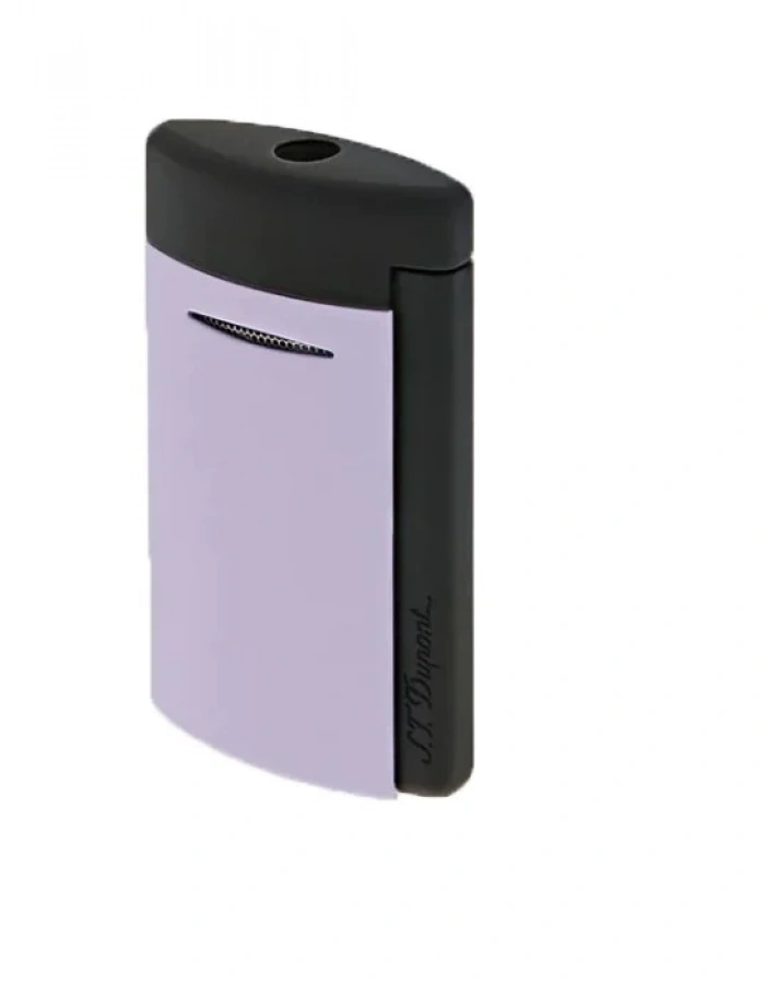 S.T. Dupont New Minijet Çakmak Matt Black And Lilac 10865