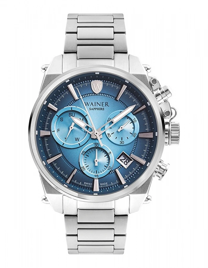 Wainer WA.19200-J Gri Çelik Erkek Kol Saati