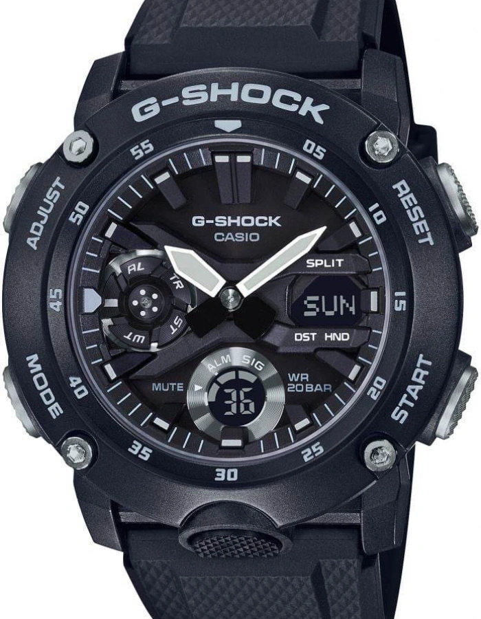 Casio G-Shock Carbon GA-2000S-1ADR Erkek Kol Saati