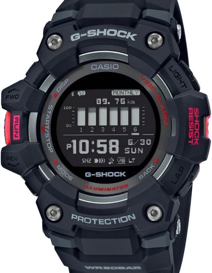 Casio G-Shock G-Squad GBD-100-1DR Erkek Kol Saati
