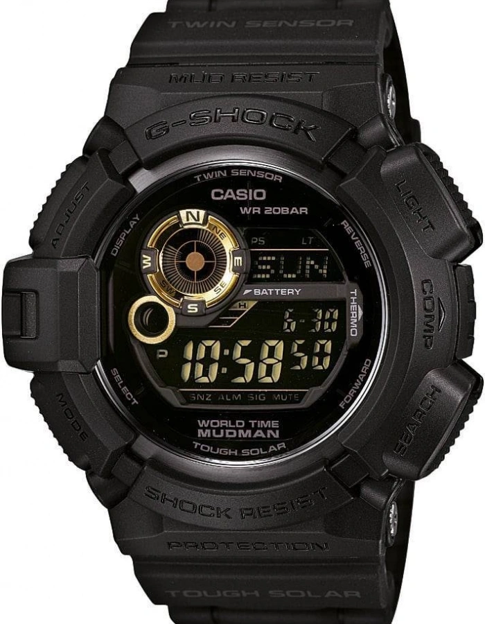 Casio G-Shock Mudman G-9300GB-1DR Erkek Kol Saat