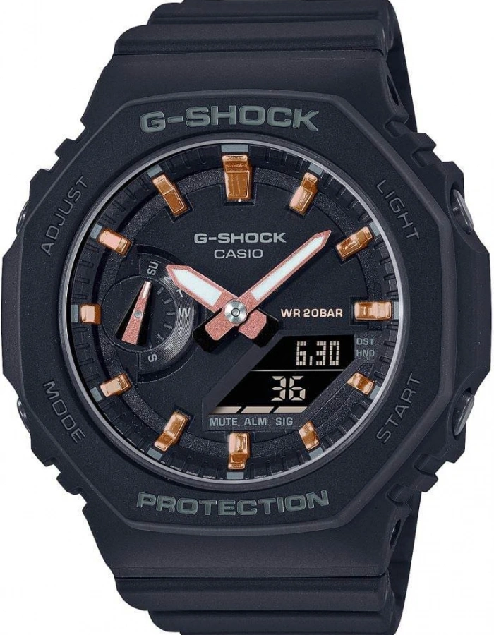 Casio G-SHOCK WOMEN GMA-S2100-1ADR Kadın Kol Saati
