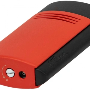 S.T. Dupont Megajet Mat Siyah - Kırmızı Çakmak 20749