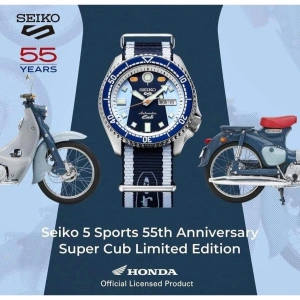 Seiko 5 Sports SRPK37J Honda Super Cub Limited Edition