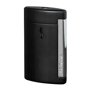 Mat Siyah Krom Yüzey MiniJet S.T. Dupont Çakmak - 010503