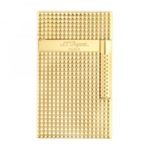 S.T. Dupont Le Grand Çakmak Diamond Head Golden C23009