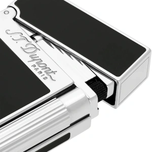 S.T. Dupont Black Chinese Lake ve Paladyum Çakmak 16296