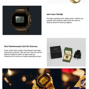 Casio CRW-001G-9DR Yüzük Saati