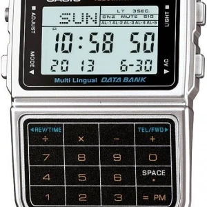 Casio DBC-611-1DF Hesap Makineli Vintage Kol Saati