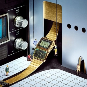 Casio DBC-611G-1DF Hesap Makineli Kol Saati