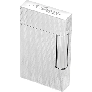 S.T. Dupont Ligne 2 Microdiamond Head Palladium Lighter C016455