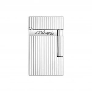 S.T. Dupont Ligne 2 Microdiamond Head Palladium Lighter C016455