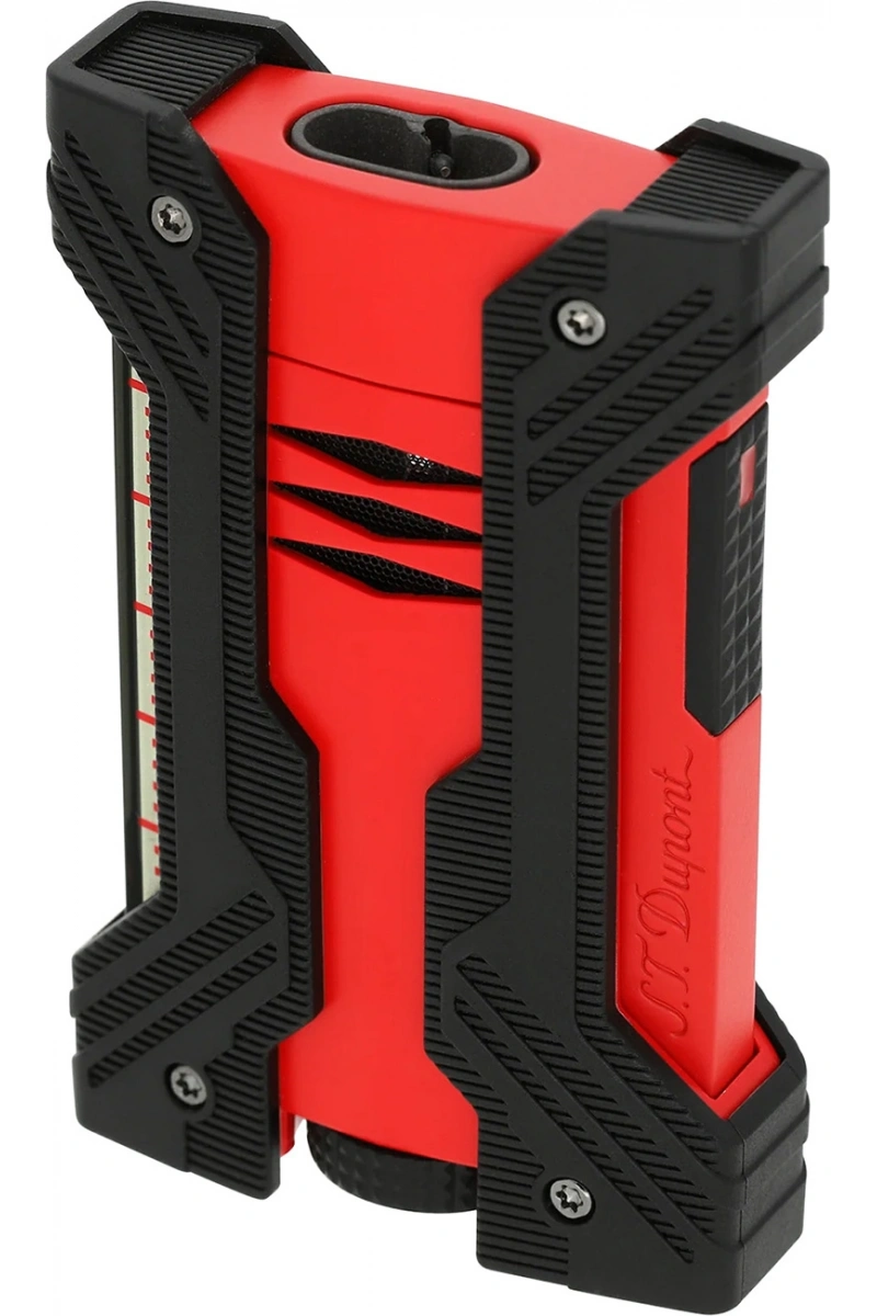 S.T. Dupont Defi Extreme Çakmak Black Mat Red 021601