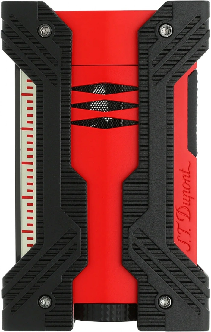 S.T. Dupont Defi Extreme Çakmak Black Mat Red 021601