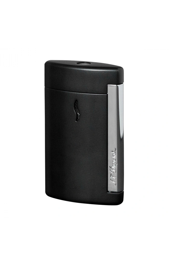 Mat Siyah Krom Yüzey MiniJet S.T. Dupont Çakmak - 010503