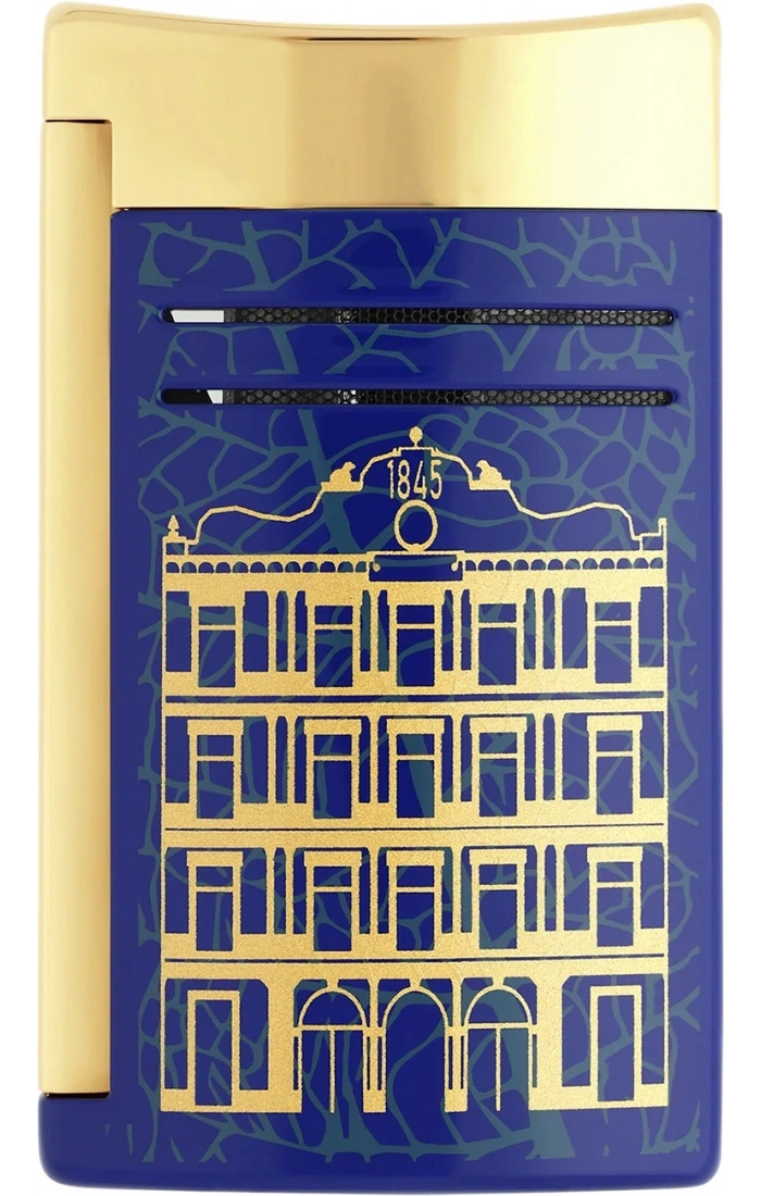 St Dupont Maxijet 24h Partagas Mavi-Sarı Çakmak 20095