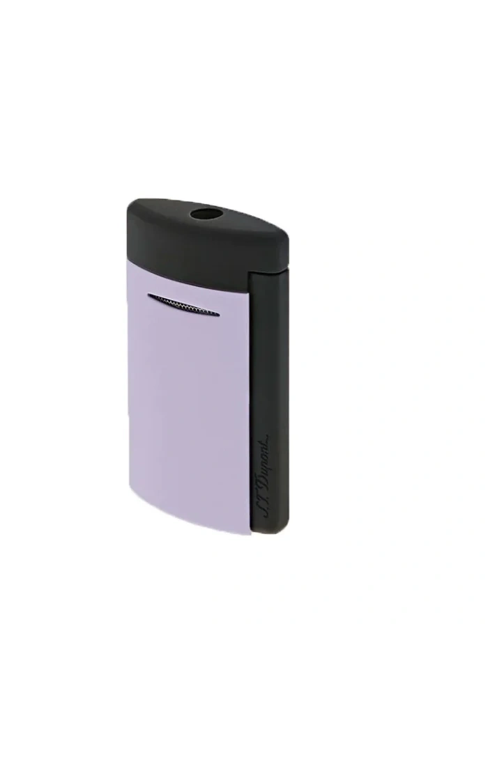 S.T. Dupont New Minijet Çakmak Matt Black And Lilac 10865