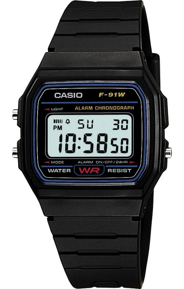Casio F-91W-1DG Kol Saati (Ersa Saat Garantili)