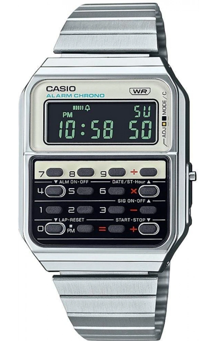 Casio CA-500WE-7BDF Unisex Hesap Makineli Vintage Kol Saati