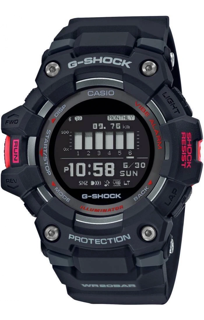Casio G-Shock G-Squad GBD-100-1DR Erkek Kol Saati