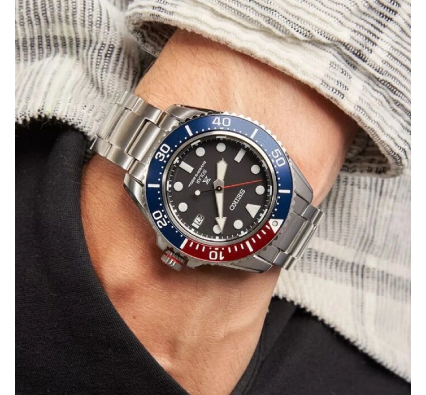 Seiko Prospex SNE595P1 Solar Divers Erkek Kol Saati