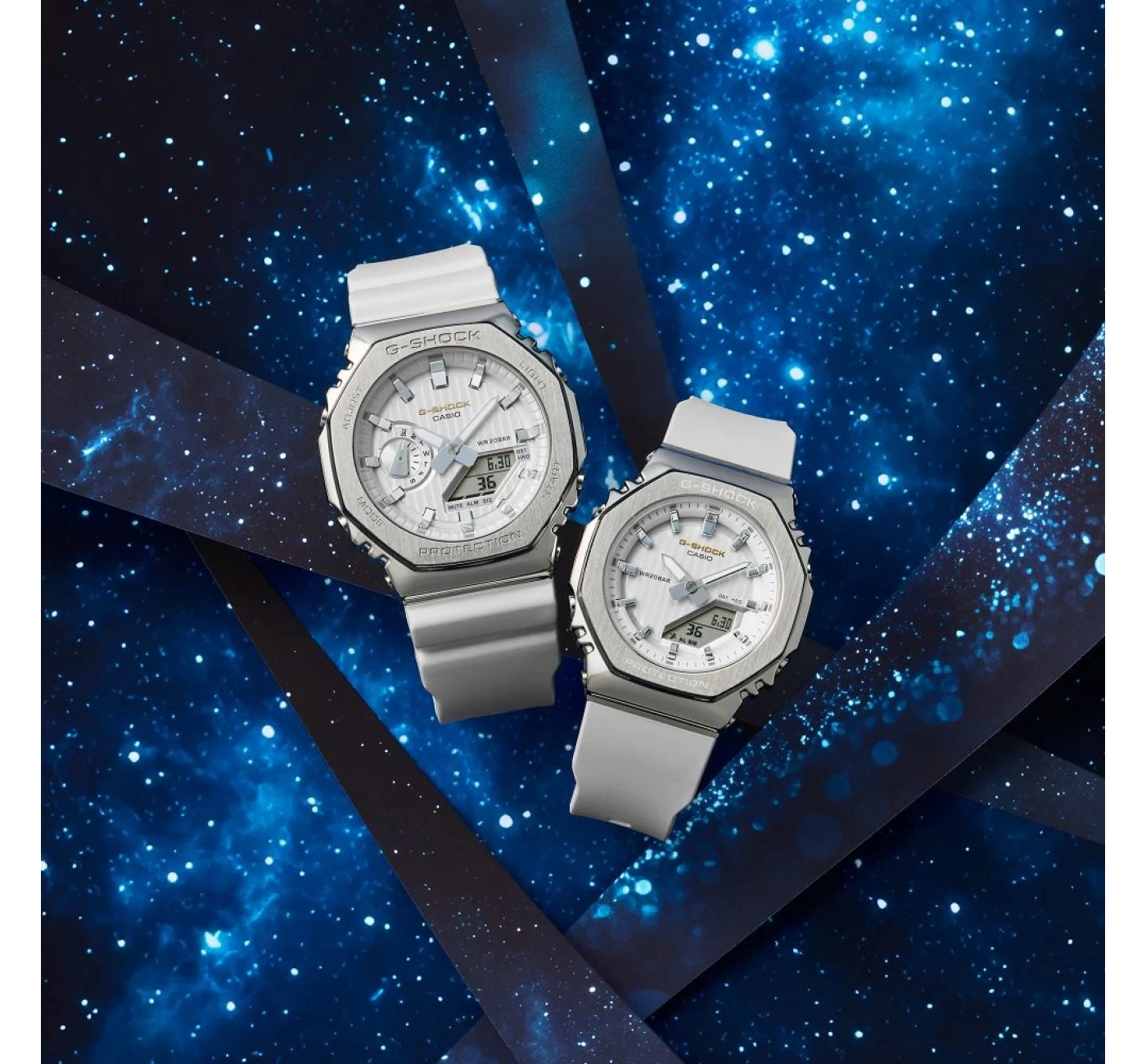 Casio G-Shock GM-S2110SH-7ADR Kadın Kol Saati