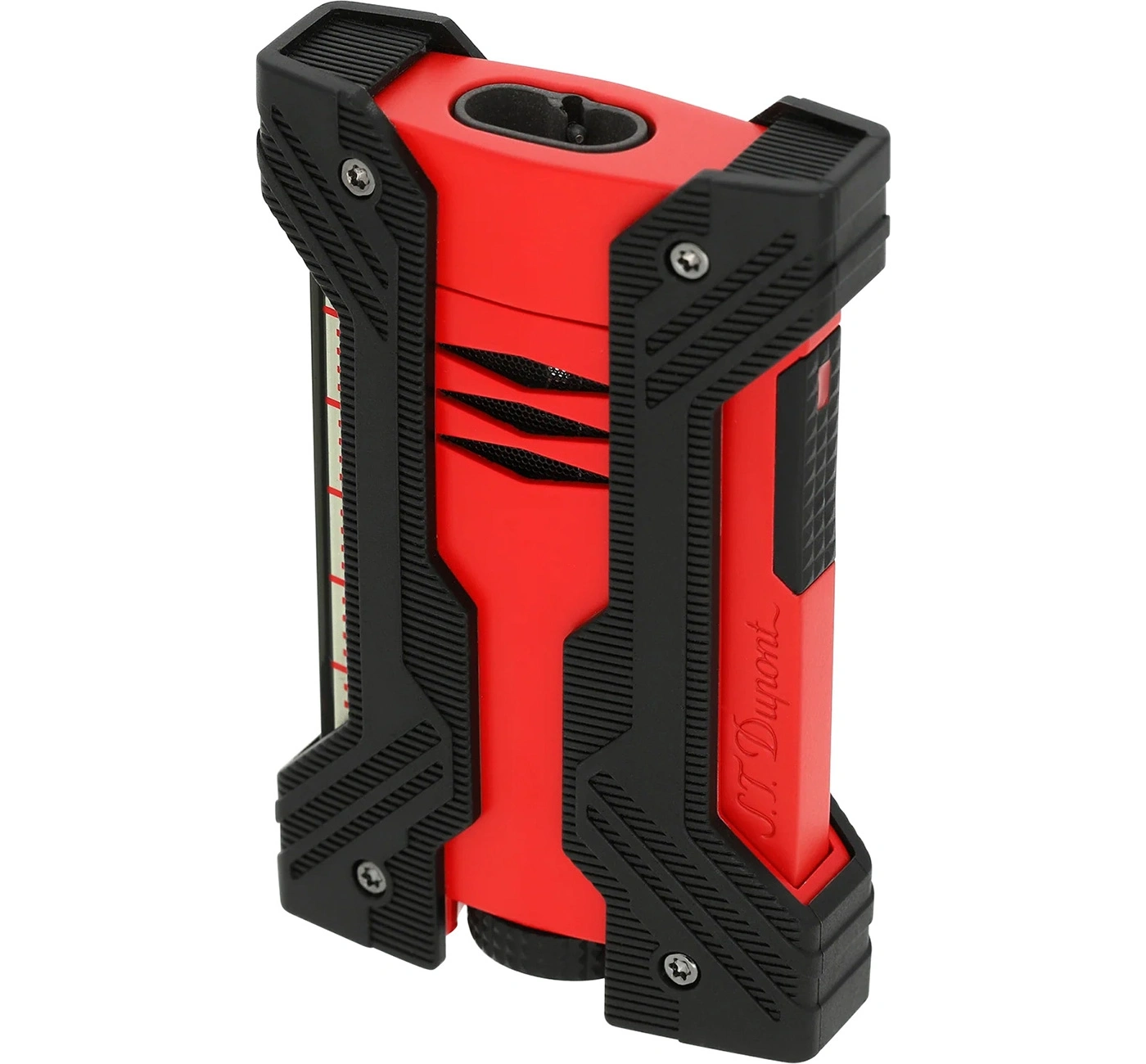 S.T. Dupont Defi Extreme Çakmak Black Mat Red 021601