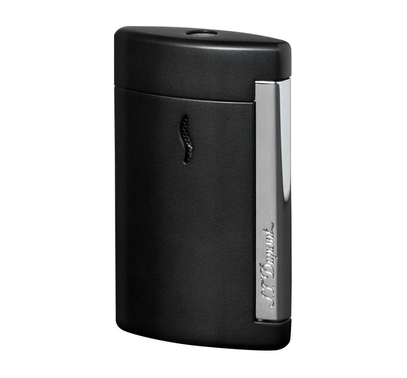Mat Siyah Krom Yüzey MiniJet S.T. Dupont Çakmak - 010503