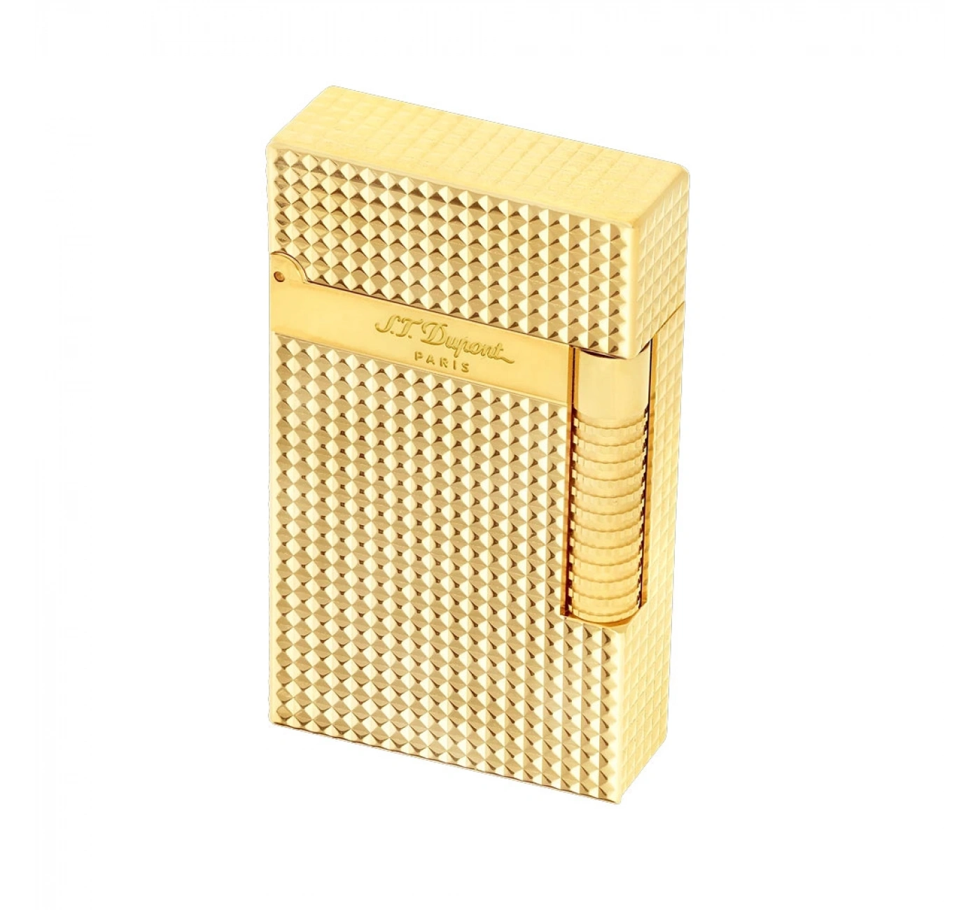 S.T. Dupont Le Grand Çakmak Diamond Head Golden C23009