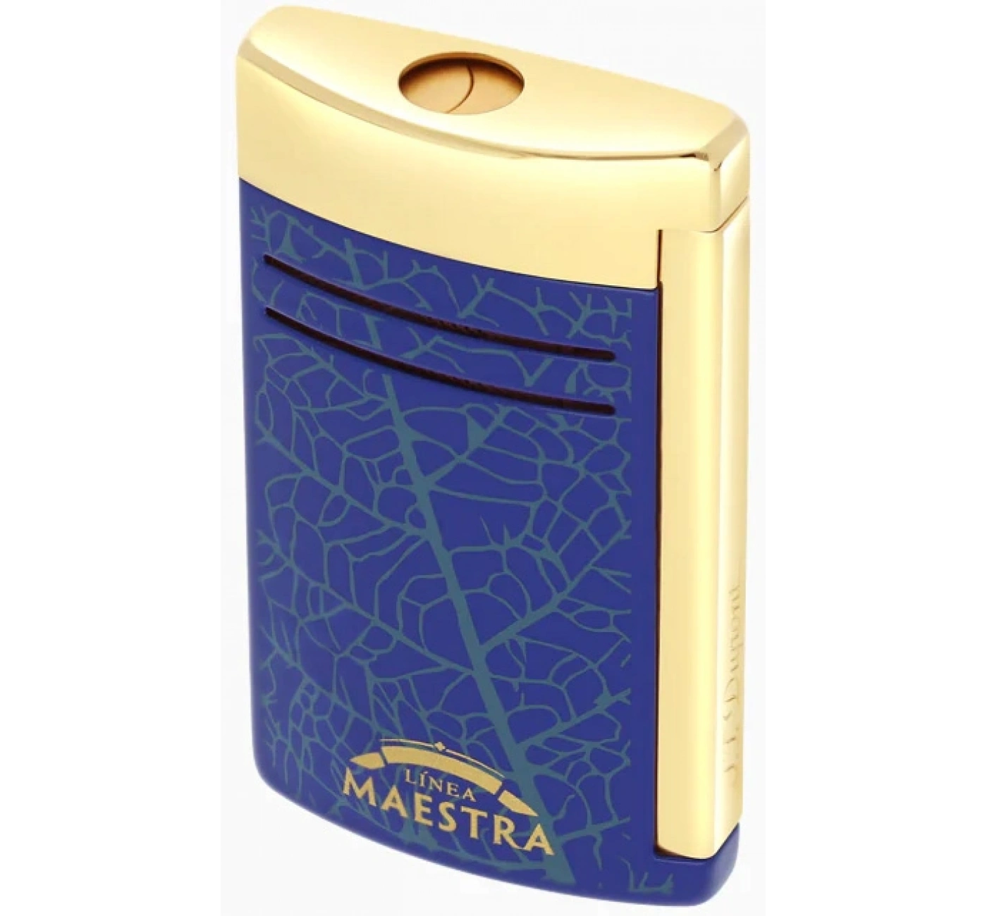 St Dupont Maxijet 24h Partagas Mavi-Sarı Çakmak 20095