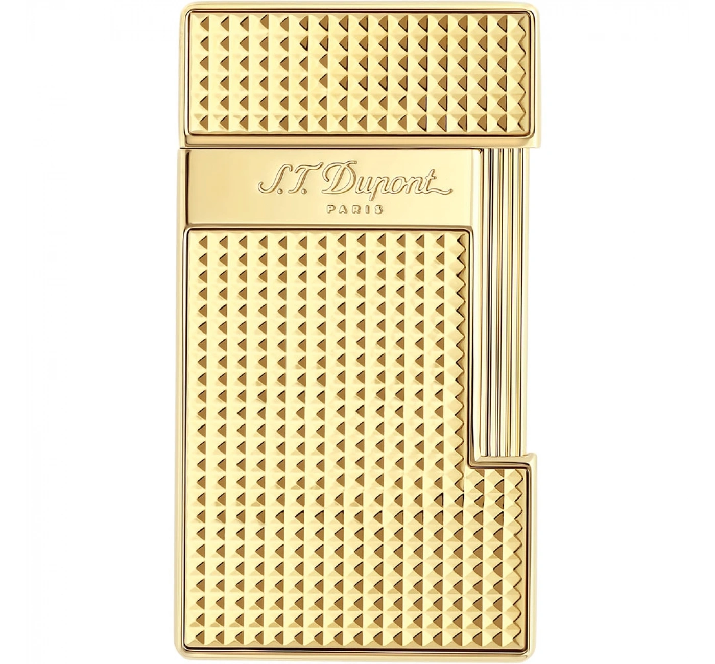 S.T. Dupont Slimmy Golden Diamond Head Çakmak 28009