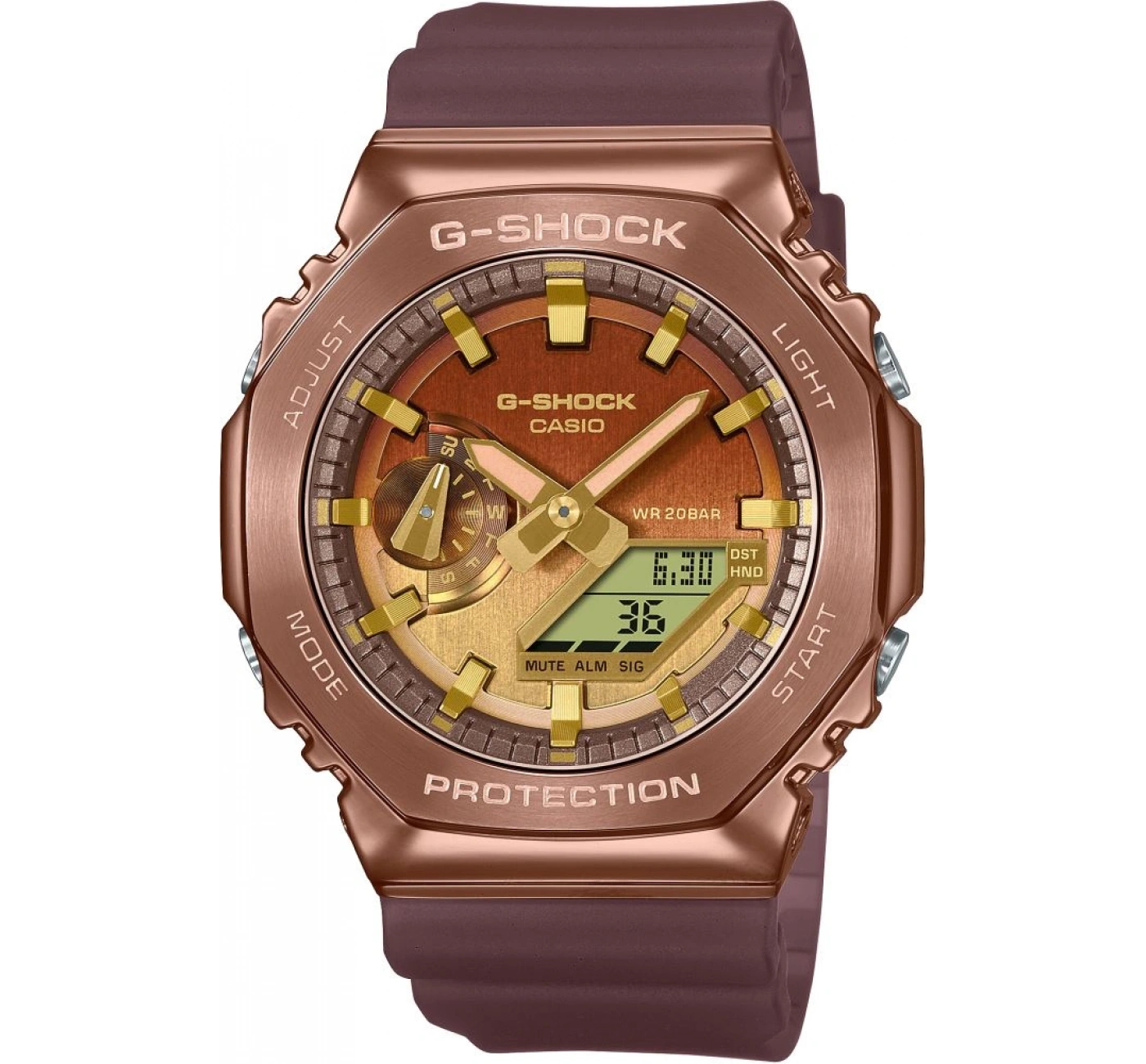 cASİO g-shock GM-2100CL-5ADR ERKEK KOL SAATİ
