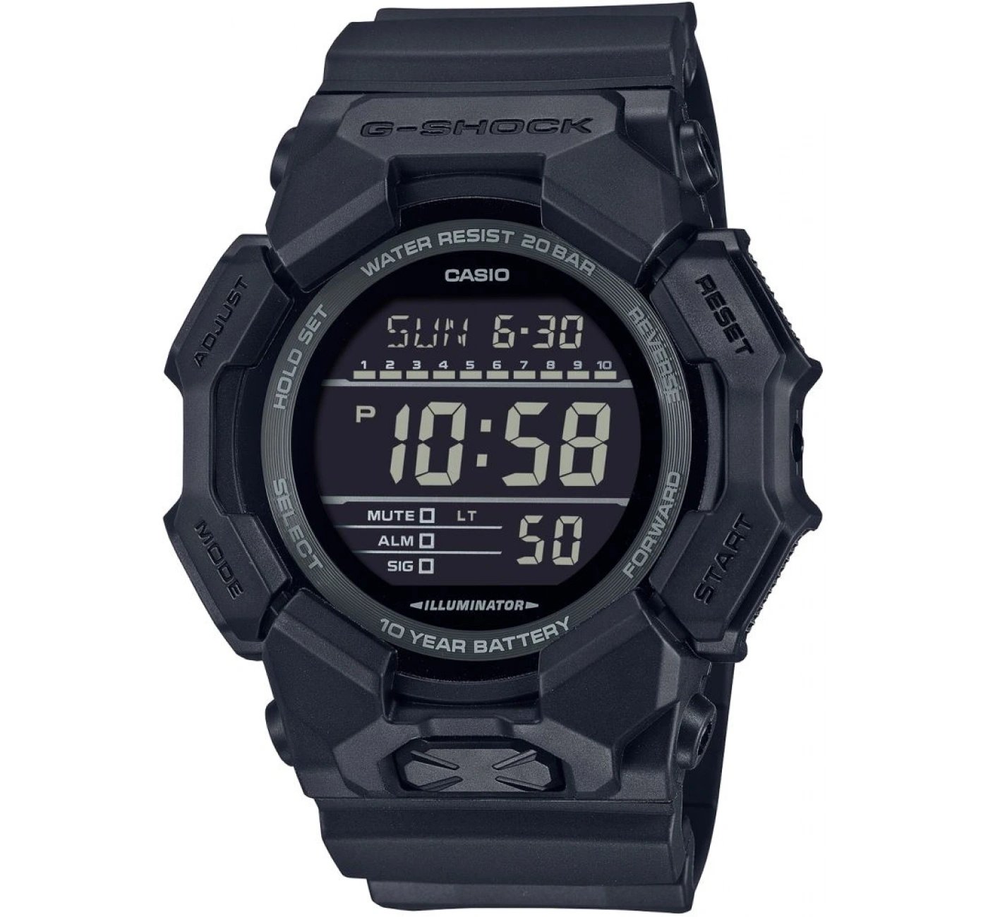 Casio G-Shock Carbon GD-010-1A1DR Erkek Kol Saati