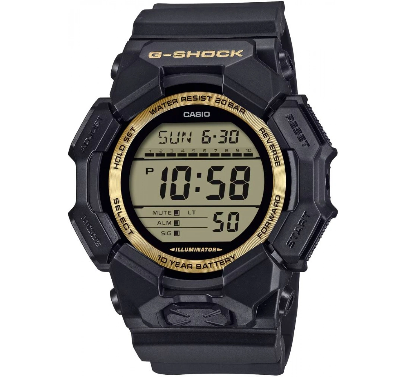 Casio G-Shock Carbon GD-010GB-1A9DR Erkek Kol Saati