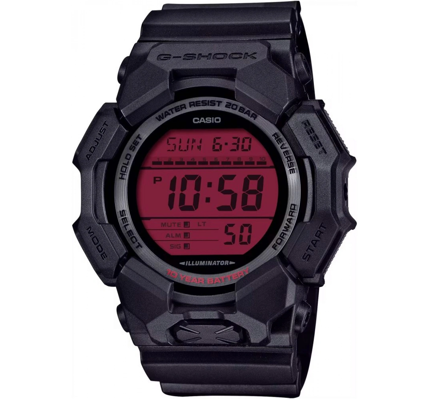Casio G-Shock Carbon GD-010BBR-1DR Erkek Kol Saati