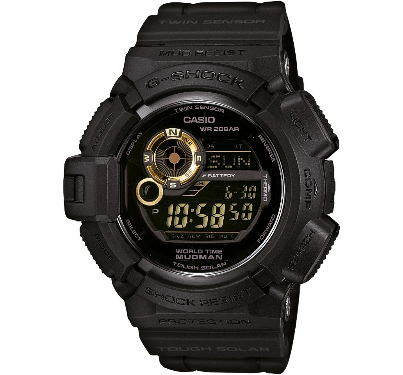 Casio G-Shock Mudman G-9300GB-1DR Kol Saati