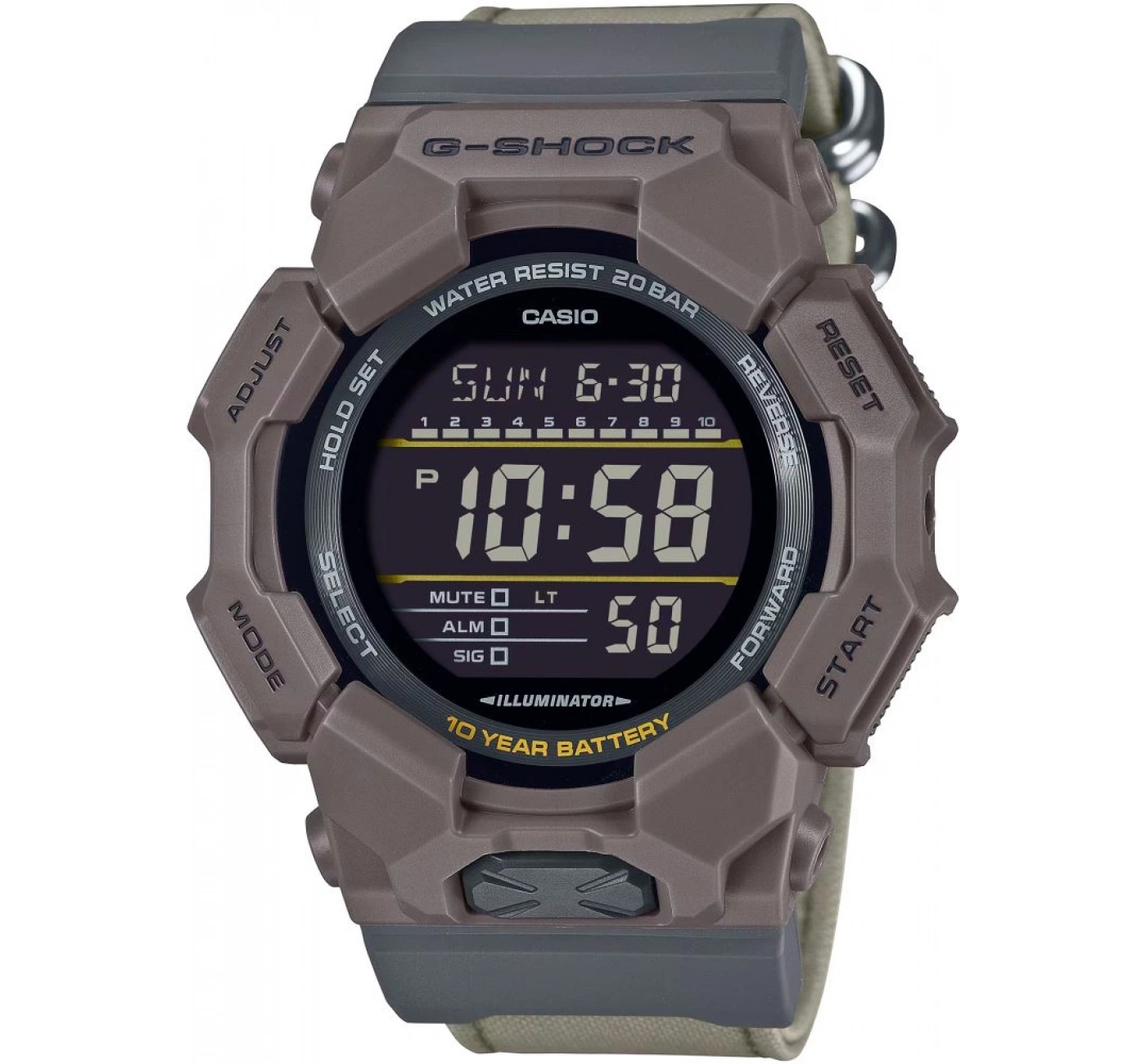 Casio G-Shock Carbon GD-010CE-5DR Erkek Kol Saati