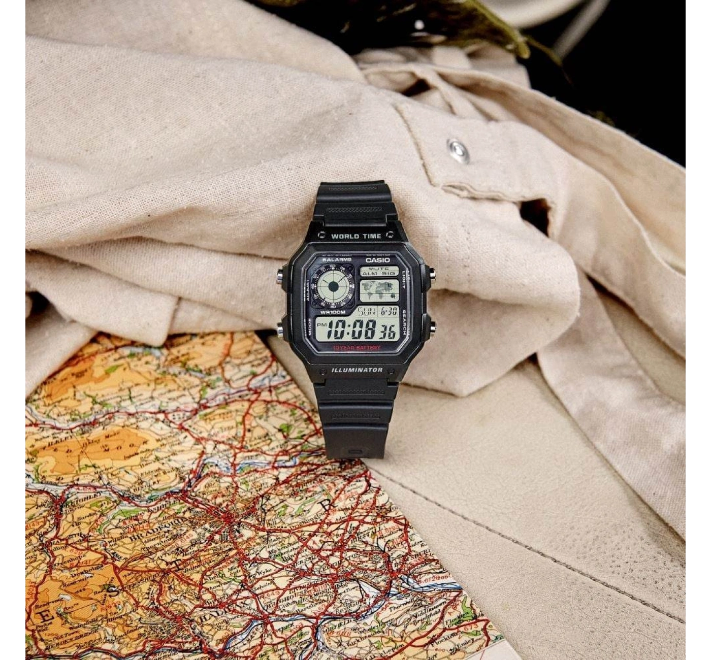 Casio AE-1200WH-1AVDF Erkek Kol Saati